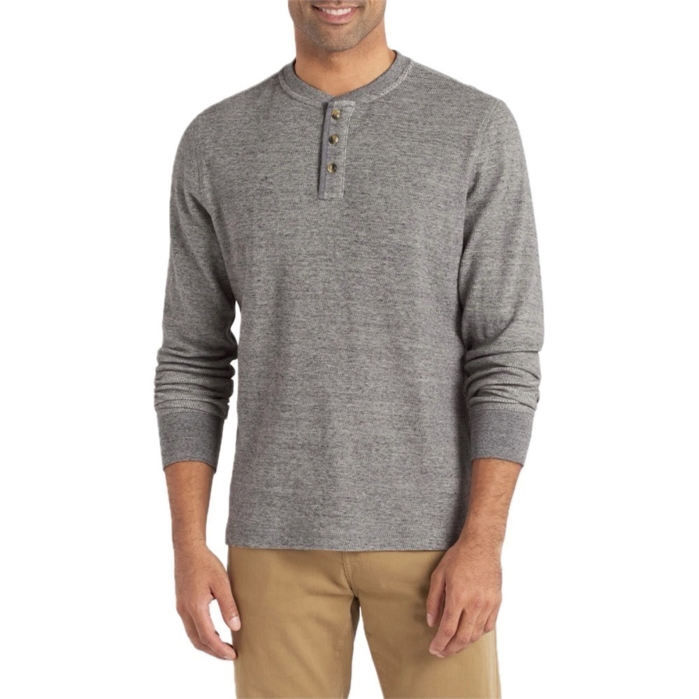 NWT ALESBURY Riverdale Thermal Henley 2 Pack Size XL Tall